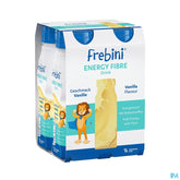 Frebini Energy Fibre Drink Enfants Vanille 4x200ml